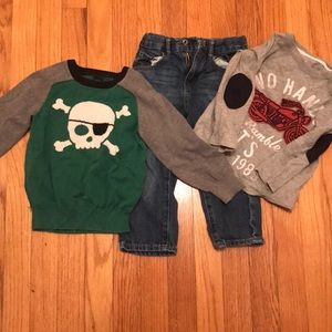Baby gap toddler boys set